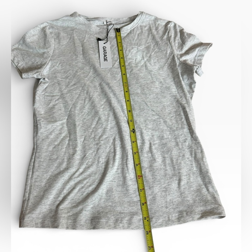 NWT Garage Gray Half Sleeve Tshirt - Picture 4 of 7
